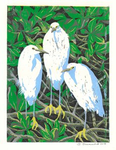 Trio, 2015 (Linoleikkaus)