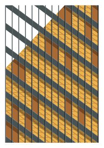 375 Park Avenue, NYC, 2015 (grafiikan giclee-tuloste).