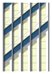 510 Fifth Avenue, NYC, 2015 (grafiikan giclee-tuloste).