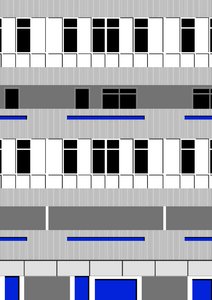 Brutalistinen kortteli, 2018 (digitaalinen)