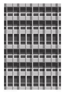 Brutalistinen julkisivu, 2015 (digitaalinen)