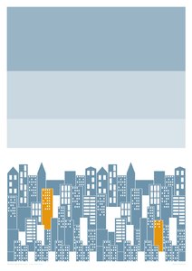 City Fizz Day, 2014 (grafiikan giclee-vedos) tekijältä Sarah Evans