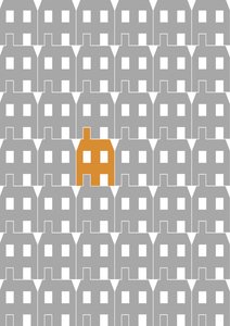 Grey Paper House_Large, 2020 (digitaalinen)
