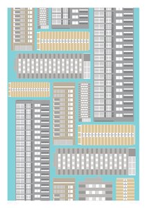 Modern Block, 2014 (grafiikan giclee-tulostus)