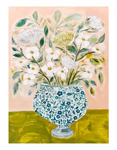 11x14: Punastuvat kukat tekijältä Sarah Fitzgerald