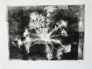 Sidhel E, 2020, (Monoprint) tekijältä Sarah Thompson-Engels