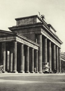 Berliini: Brandenburgin portti; Brandenburgin portti (m/w kuva)