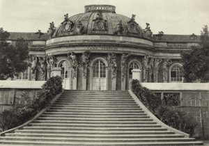 Potsdam, Schloss Sanssouci; Sanssoucin palatsi (m/w kuva) tekijältä Sasha Stone