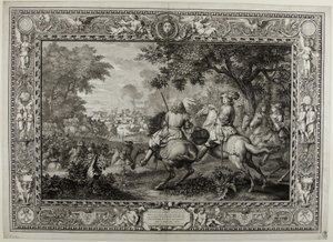 Espanjan armeijan tappio kuningas Ludvig XIV:n joukkojen toimesta Bruggen kanavan lähellä 1667