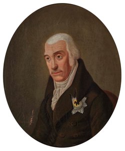 Kaarle II:n muotokuva, Mecklenburg-Strelitzin suurherttua 1741-1816, 1816. tekijältä Scharenberg