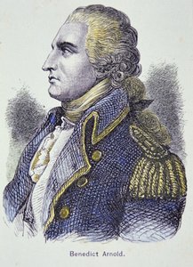 Benedict Arnold (väri litho) tekijältä School American