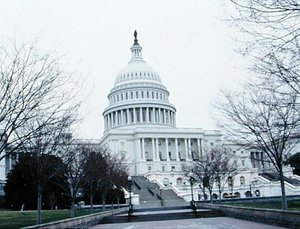 Capitol Hill, rakennettu ensimmäisen kerran vuonna 1793 (kuva) tekijältä School American