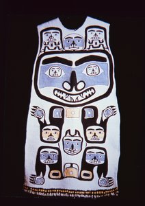 Chilkat-mekko, Tlingit Tribe (tekstiilit) tekijältä School American