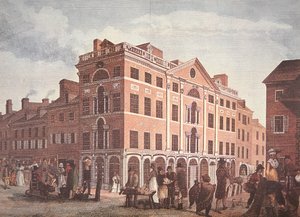 Third and Market Streetin kulma, Philadelphia (värilitho) tekijältä School American