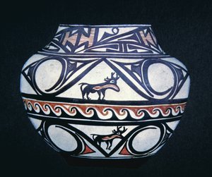 Water Pot, Pueblo Culture (keraaminen) tekijältä School American