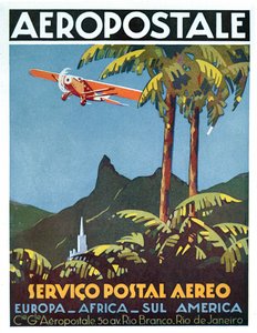 Aeropostale", Lentopostilaitos, Rio de Janeiro. tekijältä School Brazilian