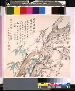 Album Of Flowers And Birds, päivämäärä tuntematon (tussi ja väri silkille). tekijältä School Chinese