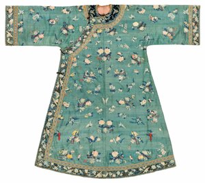 Jadehiottu Kesi naisten kaapu, 1800-luvun puoliväli (tekstiili) tekijältä School Chinese