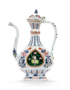 Ruusu-Imari-astia ja kansi Lähi-idän markkinoille, 1700-luvun toinen neljännes (keraaminen) tekijältä School Chinese