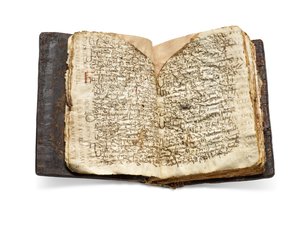 Codex Sinaiticus Rescriptus, 5.-7. vuosisadan loppupuoli vuoteen 979 jKr. (muste pergamentilla). tekijältä School Egyptian