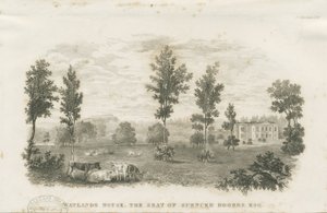 Burslem - Watlands House: kaiverrus ja [?1800-luku] (painettu) tekijältä School English