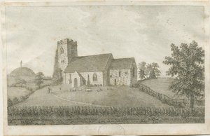 Linnakirkko - Kirkko: kaiverrus ja [?1700-luku] (painettu) tekijältä School English