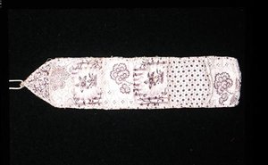 Vaimo, 1700-luvun loppu tai 1800-luvun alku (puuvillaa, painettu painokuvio). tekijältä School English