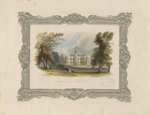 Ingestre Hall: teräskaiverrus (käsinvärinen) tekijältä School English