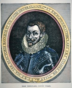 Johann Tserclaesin muotokuva (väri litho) tekijältä School English