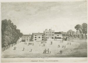 Sedgley Park School: akvatintakaiverrus, nd [c 1797] (tulostus) tekijältä School English