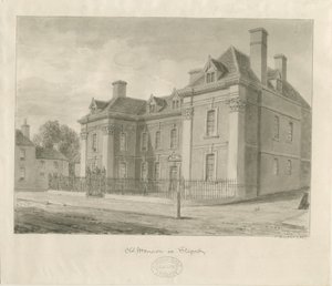 Staffordshire Hall: akvarellimaalaus tekijältä School English