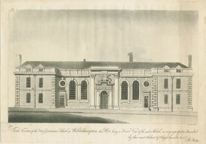 Wolverhampton - Grammar School: kaiverrus, nd [1797] (painettu) tekijältä School English