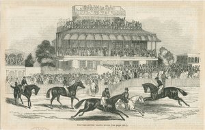 Wolverhampton - Grand Stand: puupiirros, nd [c 1844] (painettu) tekijältä School English