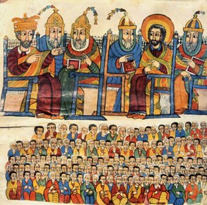 NIKEAN KOKOUS (Iznik) pidettiin vuonna 325 keisari Konstantinus I:n testamentilla