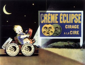 Mainos vahakiillotuksesta "" Eclipse Creme"" tekijältä School French