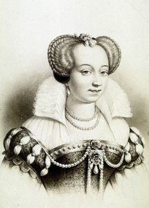 Kuningatar Margot (1553-1615), Navarran kuningatar, Henrik IV:n ensimmäinen vaimo, Margaret Valoisin muotokuva.