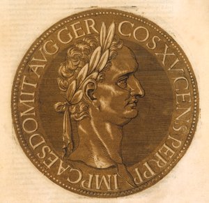 Keisari Domitianus (väri litho) tekijältä School French
