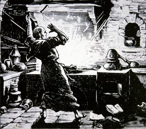 Berthold Schwarz, alias "Black Berthold" (puupiirros)