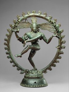 Shiva Nataraja, tanssin herra, noin 1000-luku (kupari)
