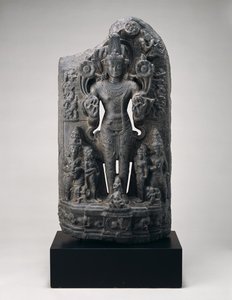 Surya, c. 1000-luku (musta kloriitti) tekijältä School Indian