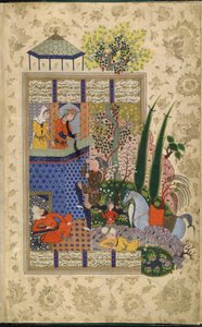 Jal Aat Rudaban parveke, Shahnama B Firdausi (Velam)