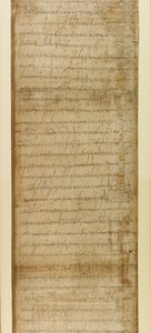 Lisätä. 5412, osa 2, Ravennan kauppakirja, 3. kesäkuuta 572 (papyrus) tekijältä School Italian