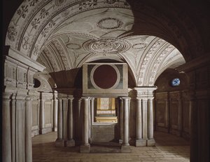 St Martino ai Montin kirkon krypta, 4.-5. vuosisadalla tekijältä School Italian