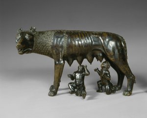 Kapitoliinisusi imevä Romulus ja Remus tekijältä School Italian