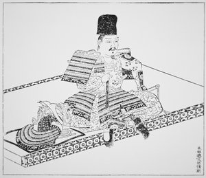 Minamoto Yoritomo (litho) tekijältä School Japanese