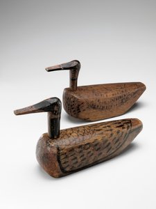 Hääankkapari (kirogi), Joseon-dynastia, n. 1900 (maalattu puu)