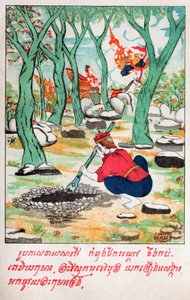 Temiya Jakata. (kaiverrus, n. 1910) tekijältä School Laotian