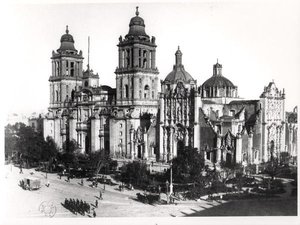 Mexico Cityn katedraali (m/w kuva)