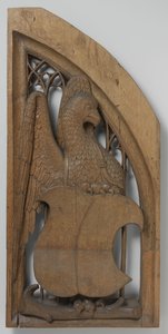 Paneeli urkukotelosta, c. 1510-20 (tammi, jossa on jälkiä polykromiasta) tekijältä School Netherlandish