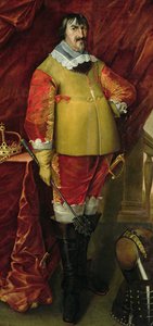 King Christian IV (öljy kankaalle) tekijältä School Norwegian